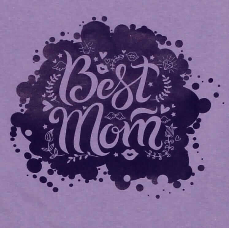 Pijama Bebe Cu Maneca Lunga, Lila, "best Mom"