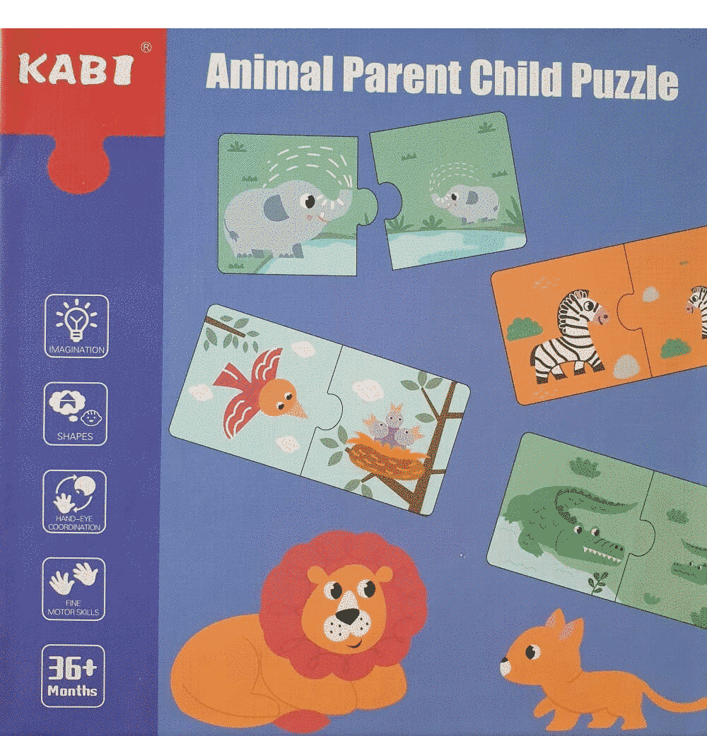 Puzzle Bebe "animal Parent Child"