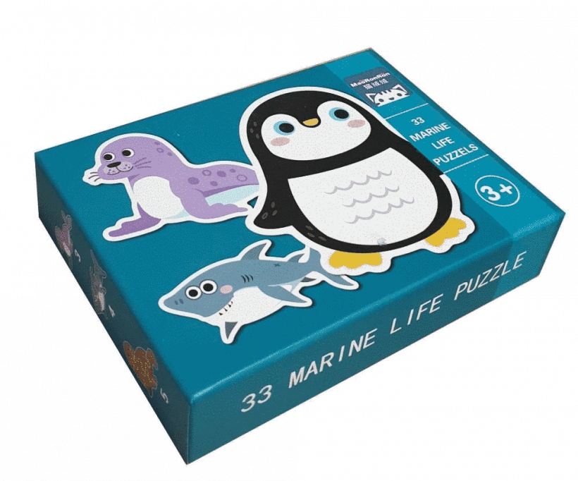 Puzzle Bebe "marine Life Puzzle"