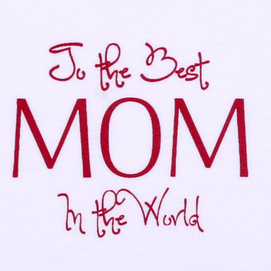 Salopeta Bebe Maneca Lunga, " The Best Mom In The Word "